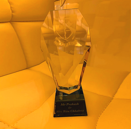 Bapio Awards for Phenomenal work done in India during Covid