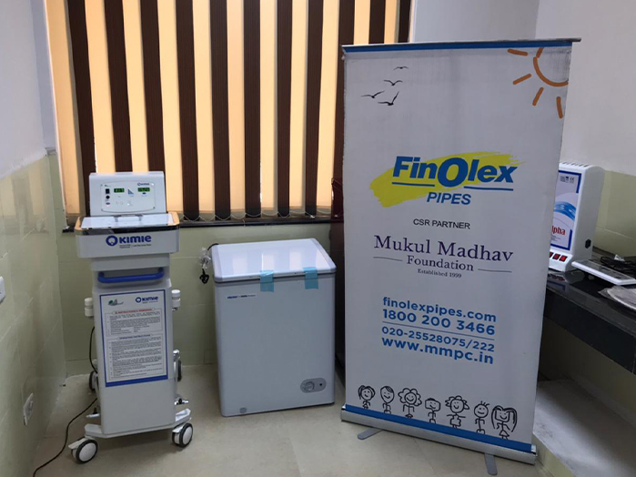 Installation of a Human Milk Bank at the Command Hospital, Pune