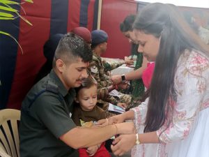 Mukul Madhav Foundation and Finolex Industries celebrating Raksha Bandhan