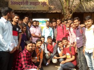 NGO donation for food and education through daily meals at Agriculture College