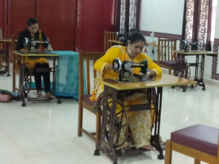 Sewing machines provided to Aundh Military Station, Pune