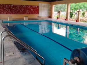 Swimming pool at the Paraplegic Rehabilitation Centre