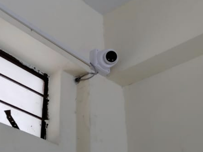 Orphanage food donation by NGO with classroom support at St. Crispin Home