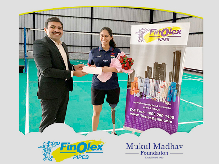 Manasi Joshi, para-badminton champion supported by nonprofit sports organizations for youth