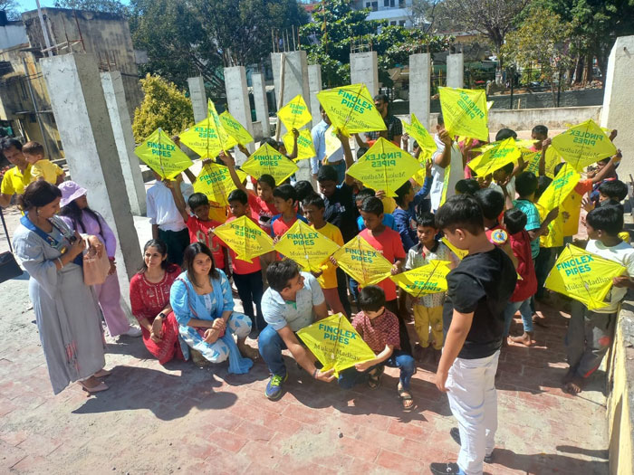 Volunteers supporting preservation of culture and heritage in India.