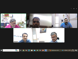 Celebration event organized by NGO for handicapped individuals to promote inclusion