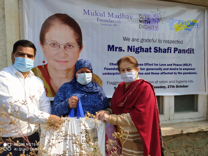 Educational NGO charity kit distribution by MMPC, a leading NGO for poverty alleviation in Pune