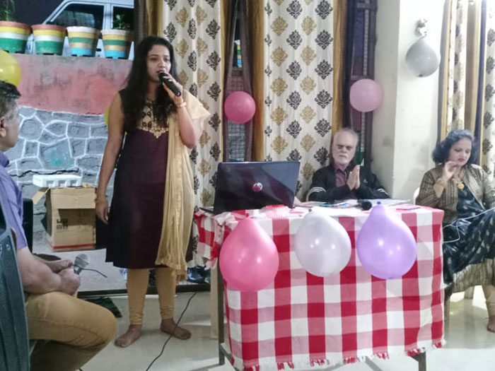 Local women participating in charity fundraising event by women empowerment NGO