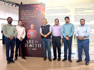 Art gallery showcasing Indian heritage culture and preservation
