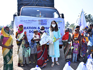 Ms. Devyani Pawar leading MMPC, a top NGO in India supporting underprivileged communities