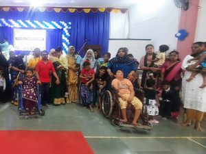 World Cerebral Palsy Day celebration by leading handicapped NGO with differently-abled beneficiaries