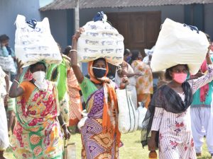 Give with Dignity kits distributed by healthcare NGO to vulnerable communities in Gujarat