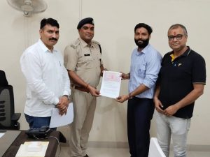 Police honor animal NGO for dedicated efforts in cow welfare and animal rights