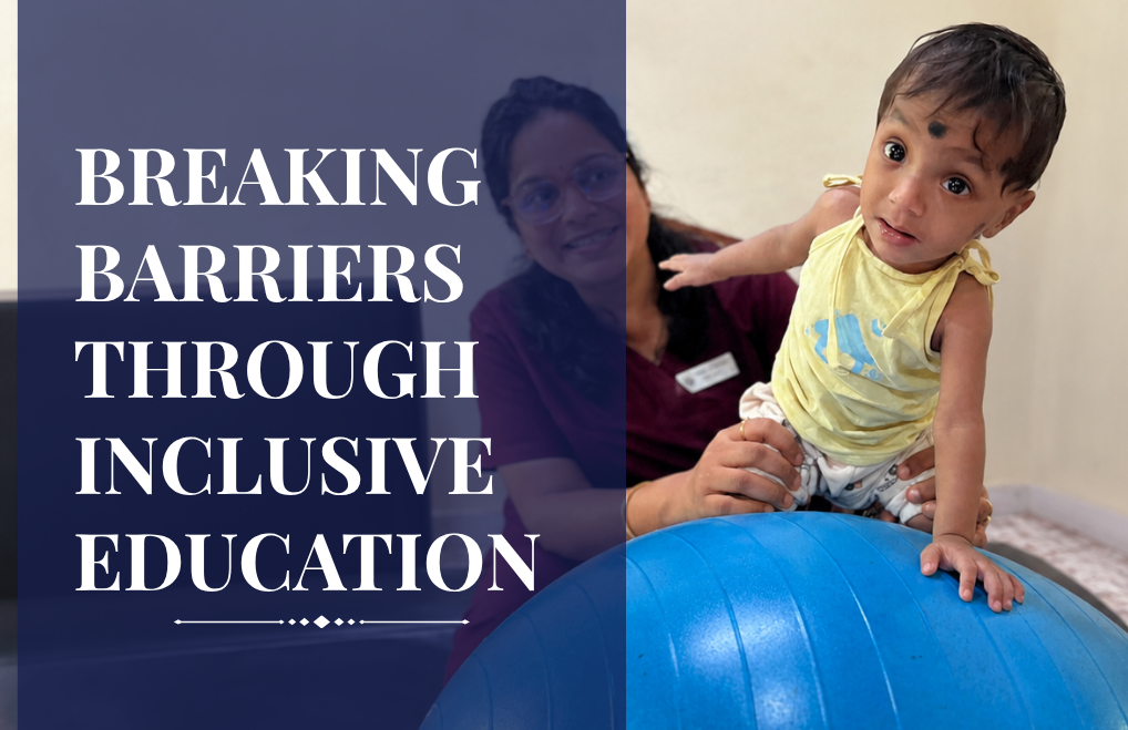 Inclusive education for differently abled children through Mission Cerebral Palsy by Mukul Madhav Foundation